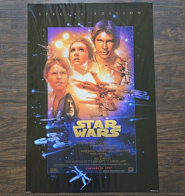 1997 Star Wars Special Edition Version B Official Movie Poster 27
