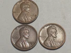 1938-P,D,S   @  Nice "  set of 3-old Lincoln Wheat Pennies.#121  From rolls*
