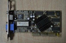 nVidia GeForce2 MX200 AGP4x 64MB 64bit Video Card Working in great Condition !