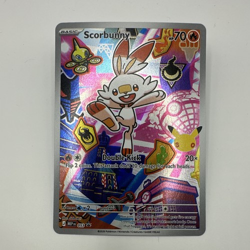 Scorbunny 053 Me: Mega Evolution Promo Holo