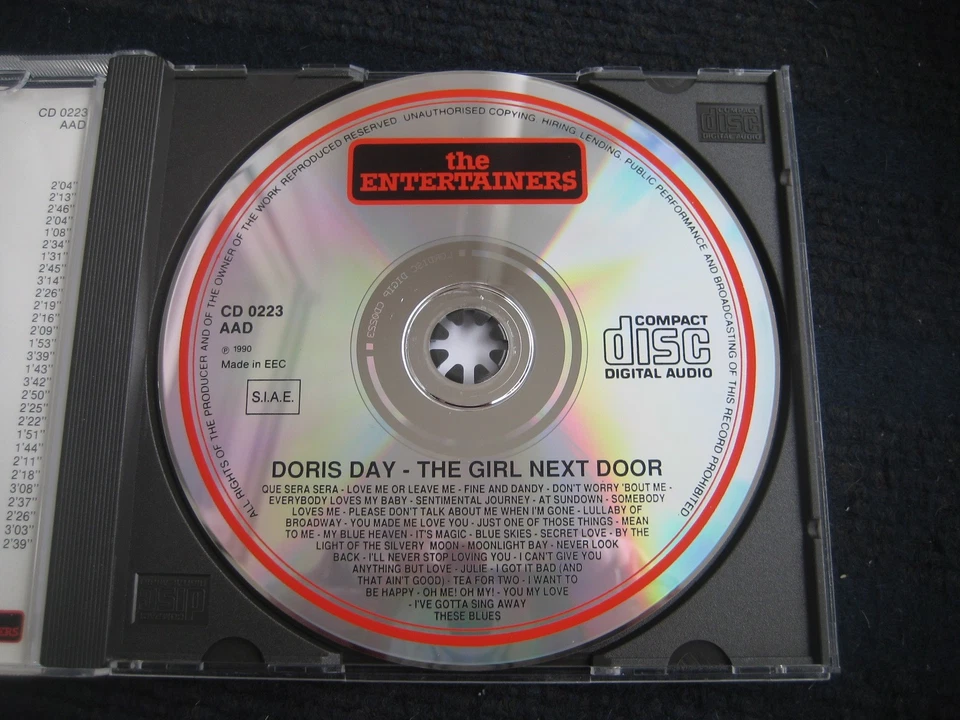 CD DORIS DAY The Girl next Door Neuwertig Best of Greatest Hits - Bild 2 von 4