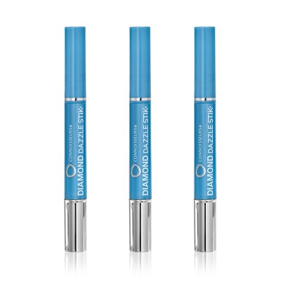 3 Pack Connoisseurs Diamond Dazzle Stik Jewelry Cleaner Travel Size Shine Pen