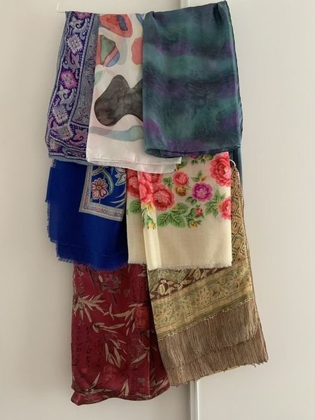 Unisex Scarf Silk 85x85