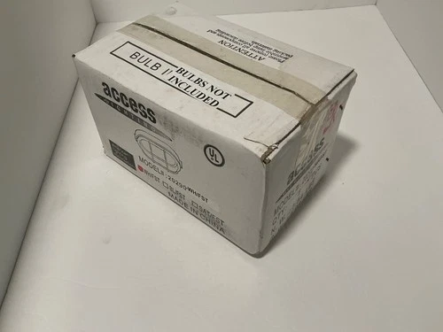 Access Lighting 20290-WH/FST  Nauticus Wet Loc 4.25" Bulkhead, White/Frosted - Picture 4 of 11