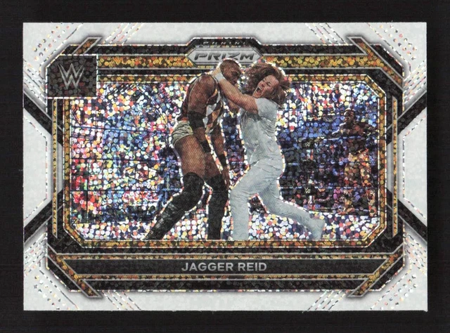 Jagger Reid 2023 Panini Prizm WWE White Sparkle #4