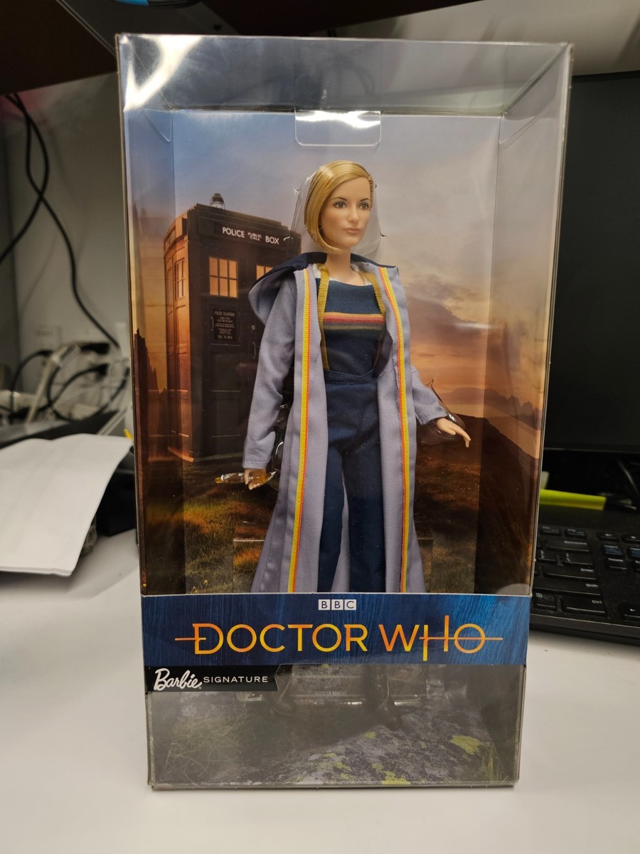 Doctor Who Jodie Whittaker Barbie Signature Doll 2018 Mattel FXC83