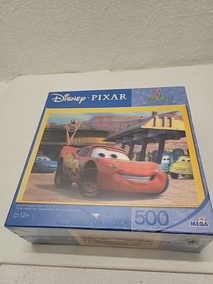 Disney Pixar 3D Visions Flo's Cafe  3D Jigsaw Puzzle 500 Pieces NIB Lightning