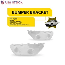 Front Bumper Support Bracket Retainer Set for 2009-2014 Nissan Murano Pair 2Pcs