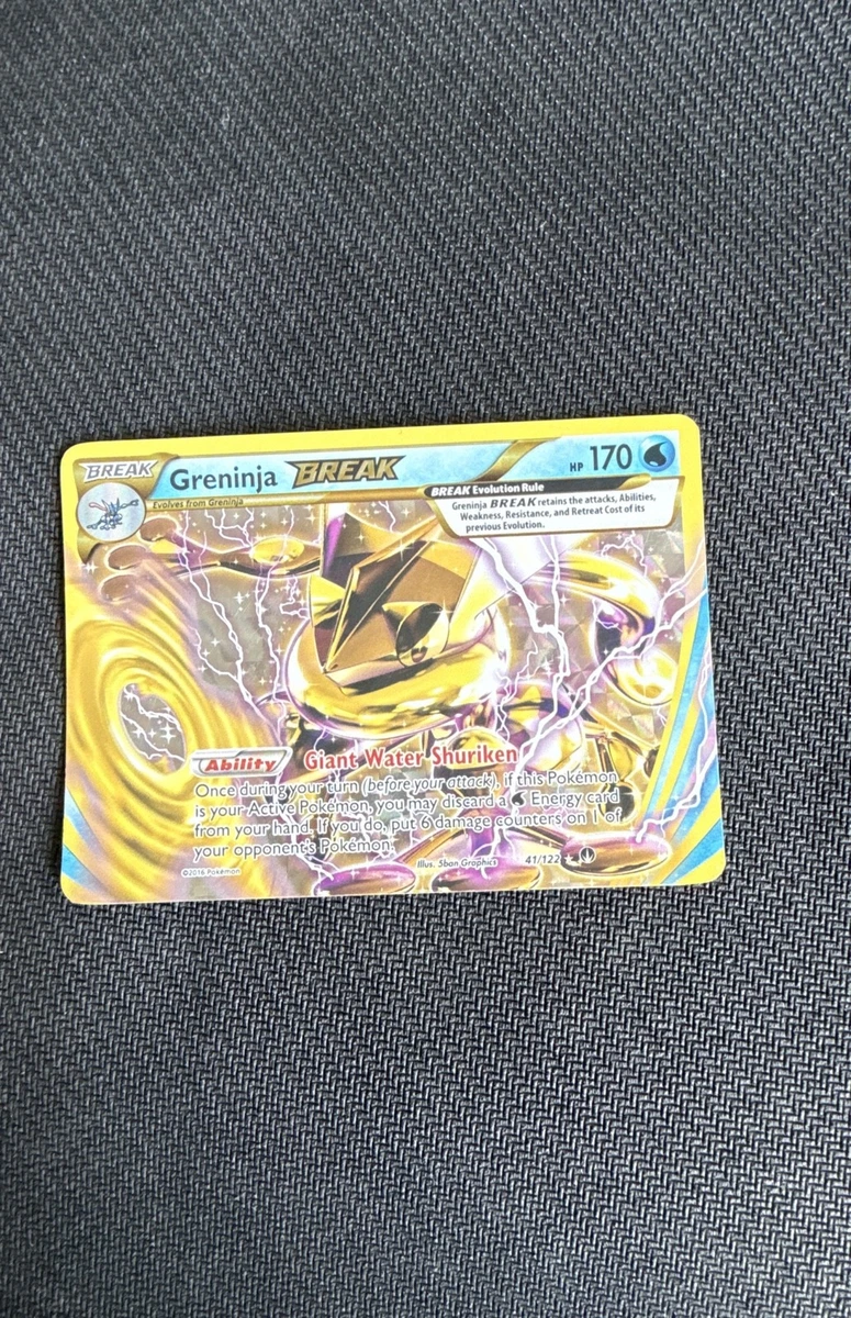 Greninja Break Pokémon TCG Cards for sale | eBay