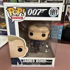 Funko Pop! James Bond 007 Vinyl Figure #1011 With Free Protector!  Mib!  Movies