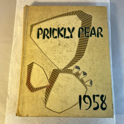 #ad Abilene Christian College Yearbook 1958 Prickly Pear Texas Hardcover $39.99