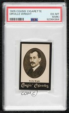 1905 Cousis' Photographic Celebrities Tobacco Orville Wright PSA 6 11bd