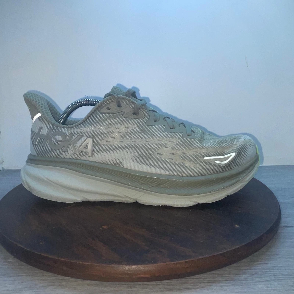 Hoka One One HOKA Clifton 9 Olive Haze Mercury for sale | eBay