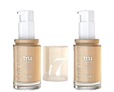 CoverGirl TruBlend Liquid Foundation L7 Warm Beige 1 oz.-NIB-2-Pack-