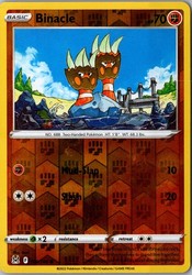 Binacle 106/196 Common Reverse Holo Lost Origin