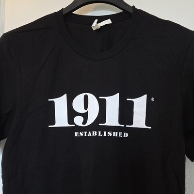 1911 Established Distillery Black Graphic T-Shirt Men's Size L Cotton