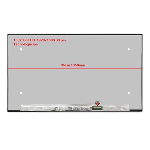 Display LCD LG DISPLAY LGD064C LGD05E6 15,6 LED Slim 1920x1080 30 PIN FHD IPS - Foto 2 di 4