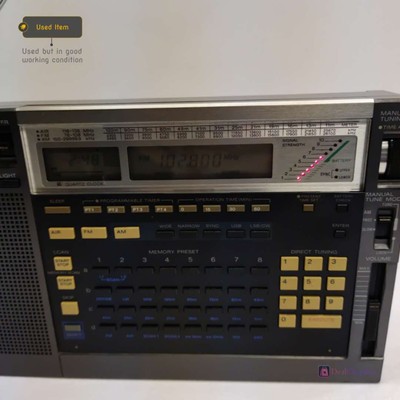 SONY ICF-2001D AIR FM LW MW SW PLL SYNTHESIZED RADIO WORLD BAND
