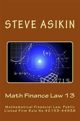 Math Finance Law : Mathematical Financial Law, Public Listed Firm Rule No.421...