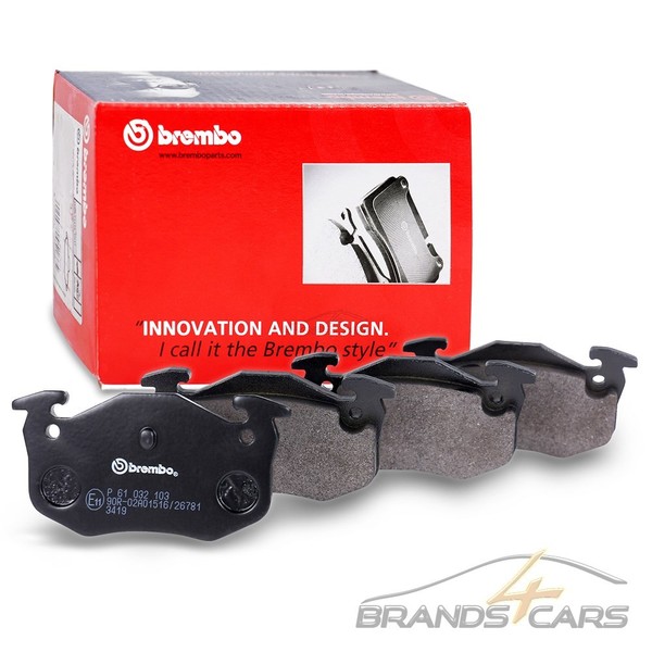 Brembo BremsbelÄGe BremsklÖTze Satz Hinten FÜR Renault Clio 2 Bj Ab 98--image