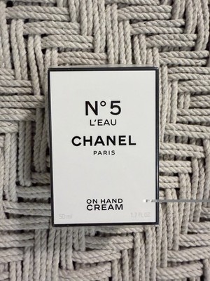 CHANEL N°5 L'EAU On Hand Cream Moisturizer 1.7 fl oz / 50 ml Unisex