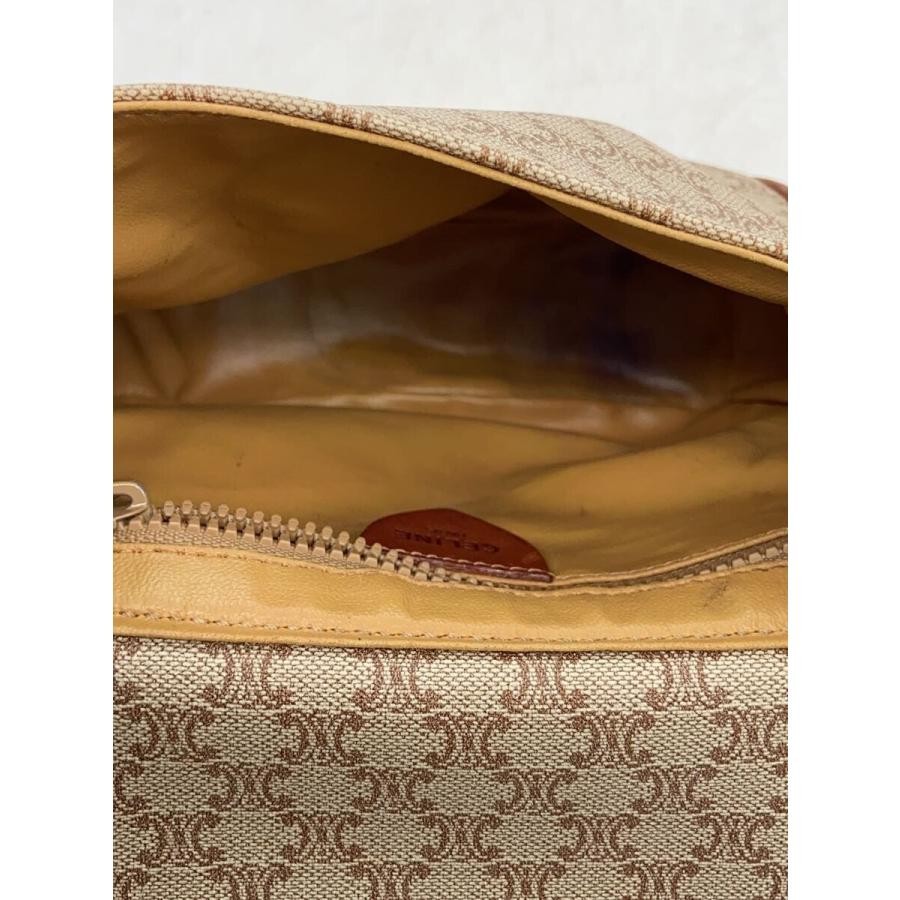 CELINE Mini Macadam Patterned Brown Shoulder Bag … - image 6