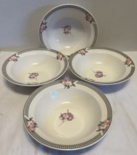 4 Noritake Keltcraft Ireland Terrace Cafe 7" cereal soup bowls vintage 1994-1997