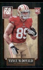 2013 Elite #197 Vance McDonald RC /899