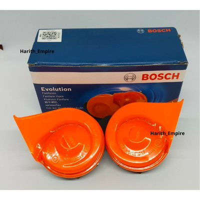 NEW BOSCH Evolution Fanfare BM Twin Horn Set 12V 410Hz/510Hz NEW BOSCH Evolution Fanfare BM Twin Horn Set 12V 410Hz/510Hz