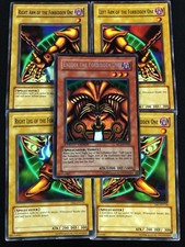 YUGIOH EXODIA SET MC1-EN001 DB1-EN135-7  MP 