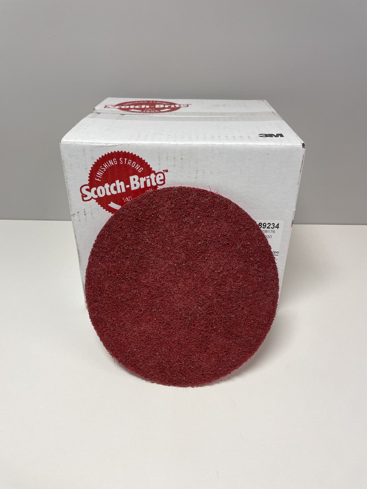 New 3M Scotch-Brite 7" Conditioning Discs Medium Qty 25 89234 Hook & Loop