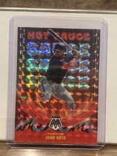 Juan Soto 2022 Panini Mosaic Baseball #HS-2 Hot Sauce Mosaic Prizm