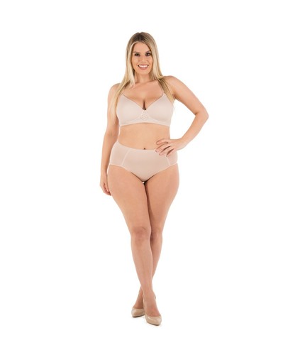 Barbra 3 Pack Women's D, DD cup Better Fabric Wirefree Bras with J-Hook - Picture 7 of 8