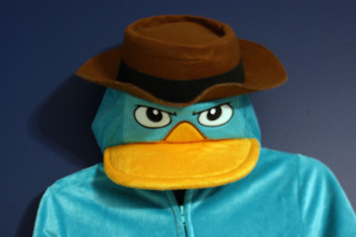 Phineas et Ferb l'agent P Aimant Porte-clés
