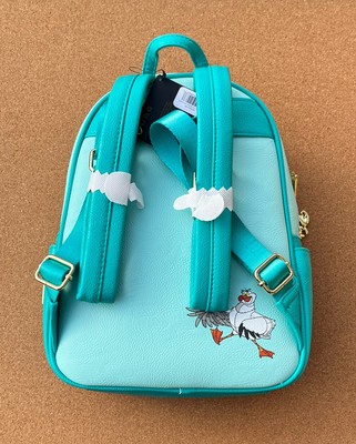 Loungefly Disney Little Mermaid Ariel & Eric Stained Glass Mini Backpack EXCLUSIVE DROP: Loungefly Little Mermaid Stained Glass Mini  main image 2