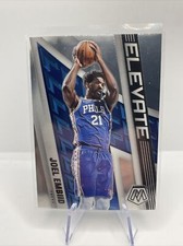 2021-22 Panini Mosaic Basketball Joel Embiid Elevate #21 Philadelphia 76ers