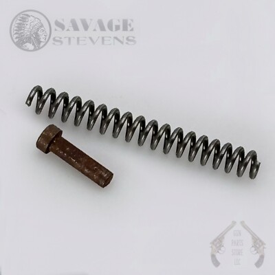 STEVENS Models 77B & 77C - Cartridge Stop Plunger (77B-572) & Spring (77B-33)