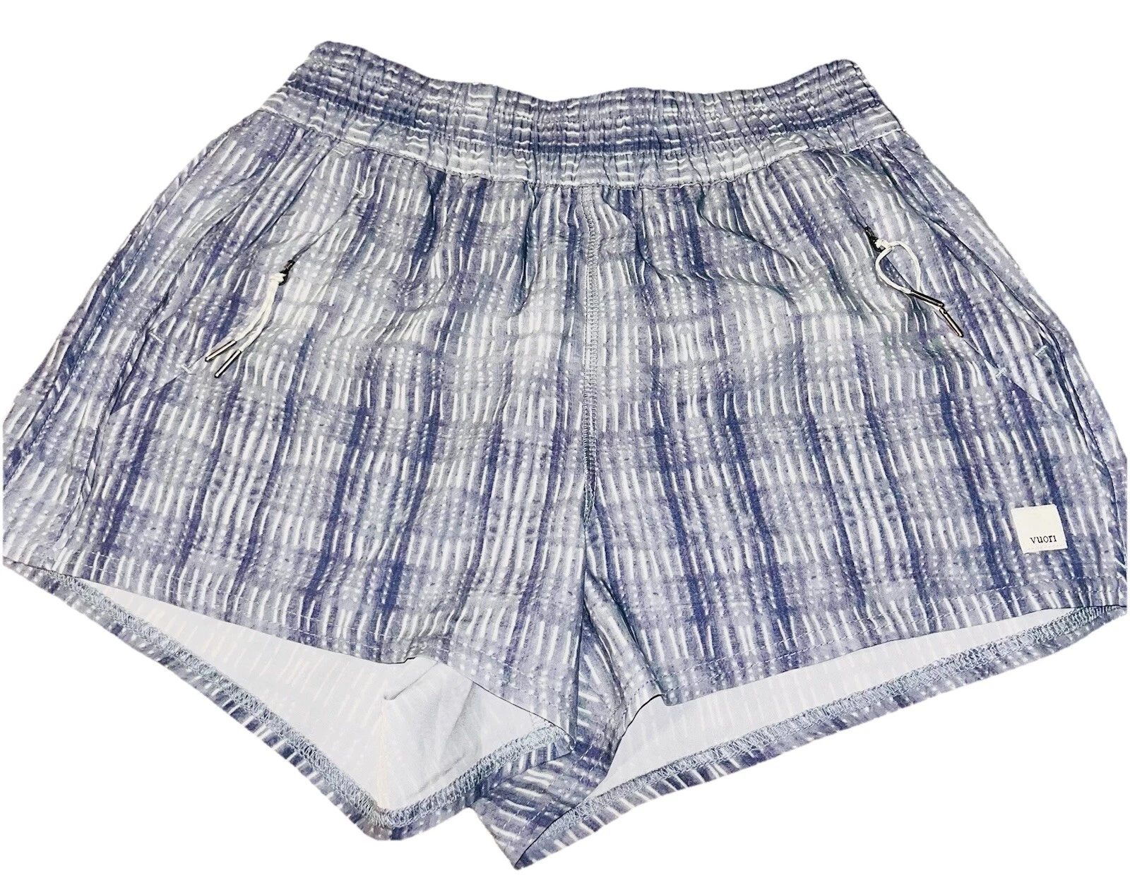 vuori dash running shibori shorts