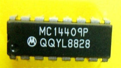 5PCS MC14409P BINARY TO     CONVERTER SUBSYSTEM DIP16 #T10