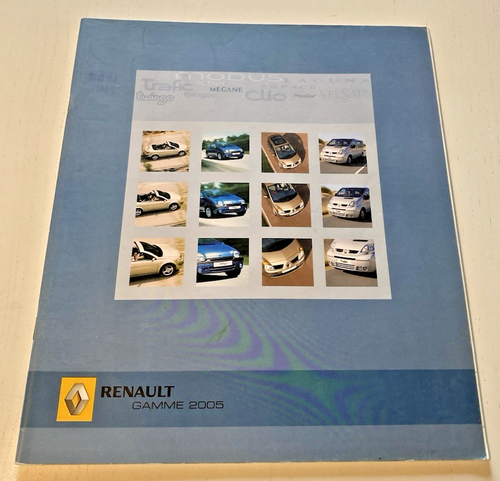 Brochure Publicitaire Gamme RENAULT Septembre 2004 Dont Clio V6 - Bel Etat. - 第 1/8 張圖片