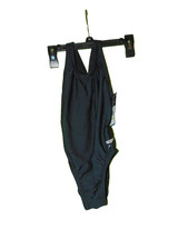 Speedo Pro LT Super Pro Black Swimsuit 4/20 Youth One Piece