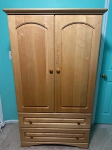 Pali 3 Piece Baby Furniture Set, Includes Changing Table with Hutch & Armoire