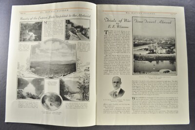 1918-1919 Haynes Pioneer Brochure Sedan Roadster Touring Car