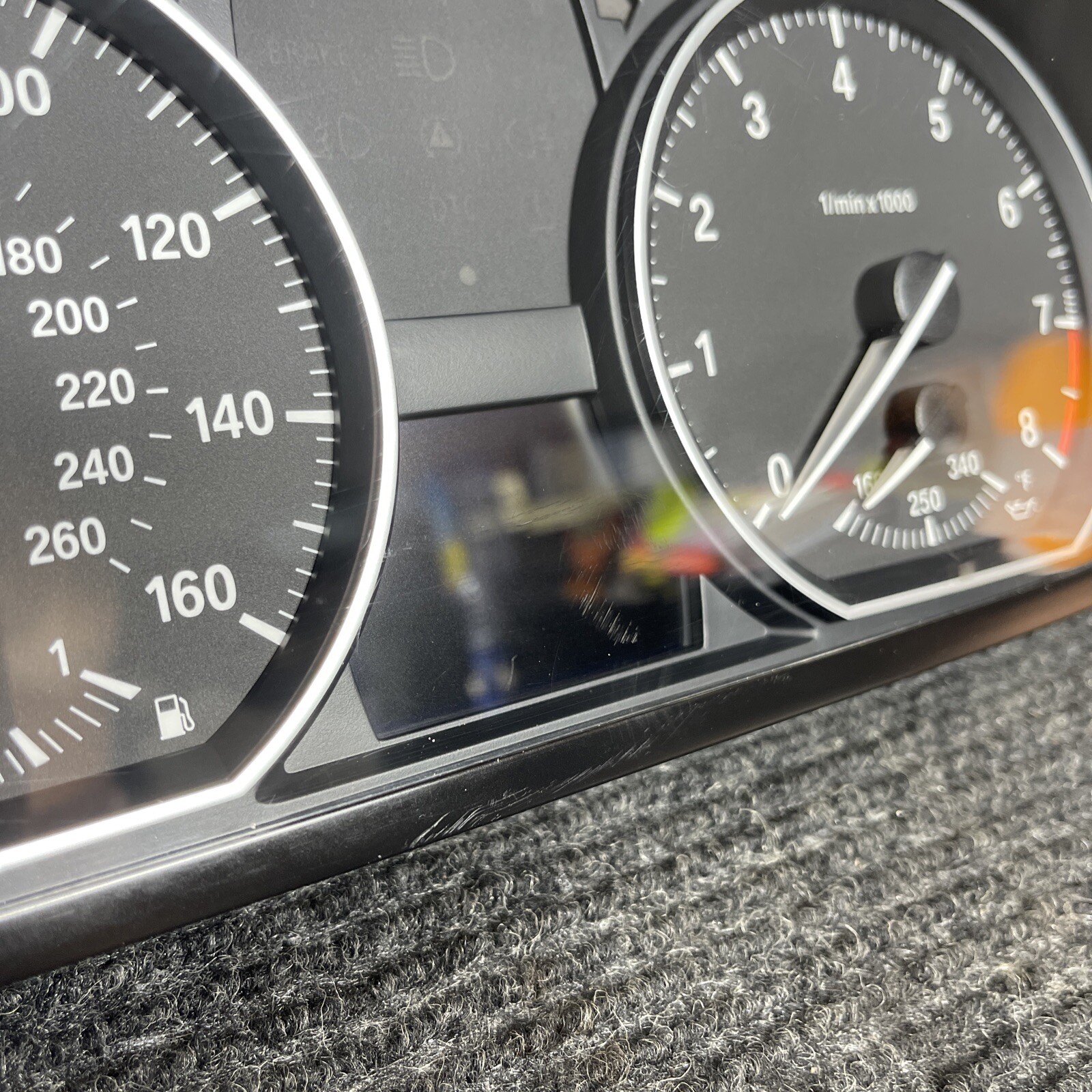 ☑️ 0813 BMW E82 E88 135I N54 N55 INSTRUMENT GAUGE CLUSTER SPEEDOMETER