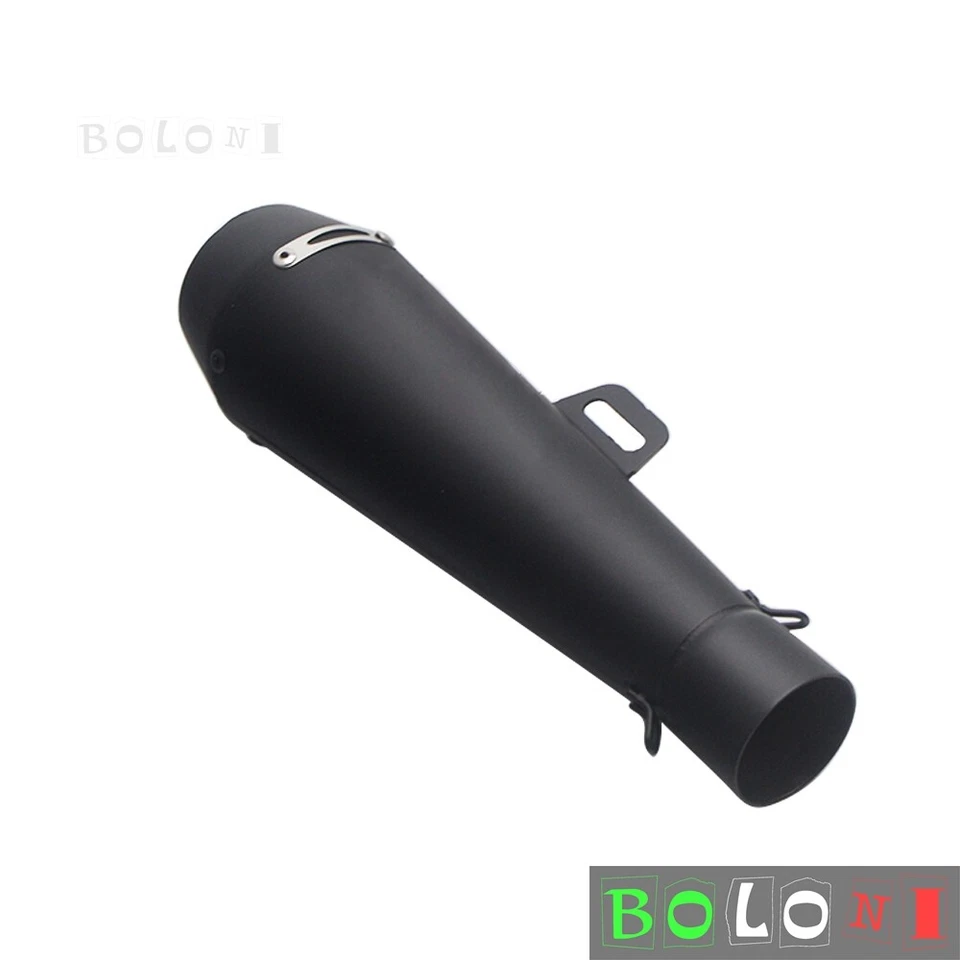 Tubo de escape 38-51 mm para Suzuki GSXR600 GSXR750 R1 R6 Honda CBR Kawasaki Ninja Foto 2 de 4