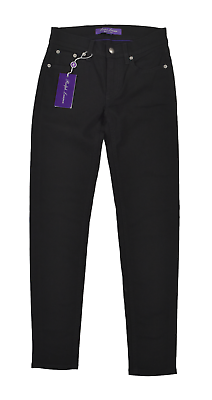 Women's Ralph Lauren Purple Label Black Skinny Fit Stretch Women's Ralph Lauren Purple Label Black Skinny Fit Stretch