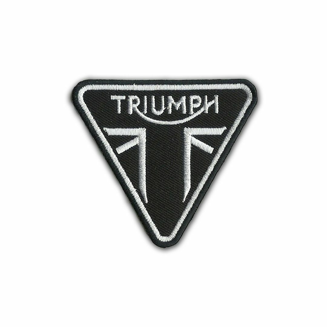 Triumph Motorcycles Racing Vintage 6.5 cm Iron-on or Sew-on Embroidered Patch