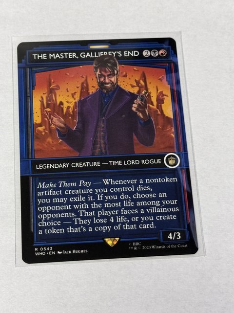 doctor who mtg showcase cards TARDIS Showcase Cards: Full List & Guide