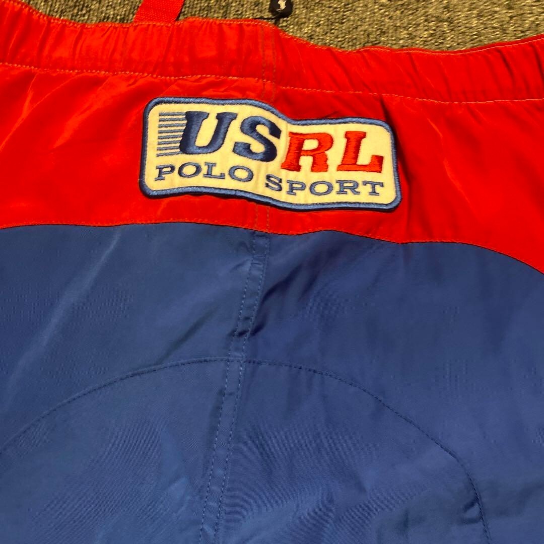 POLO SPORT RALPH LAUREN Racing Pants Patch Embroidery logo size US