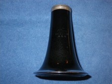 VINTAGE CONN DIRECTOR USA Bb CLARINET BELL - REPLACEMENT PART - RESONITE PLASTIC